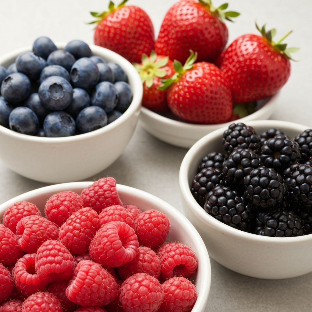 Fresh berries collection