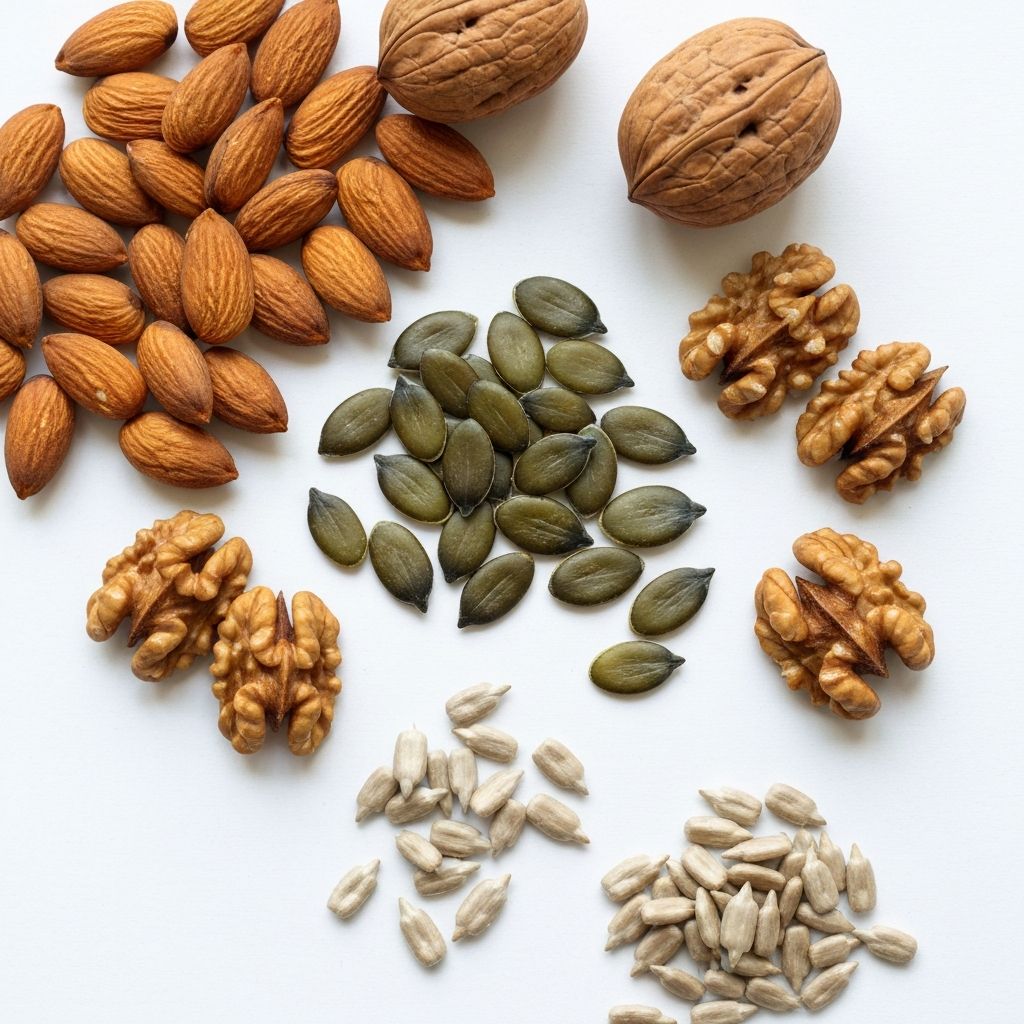 Nuts and seeds assortment